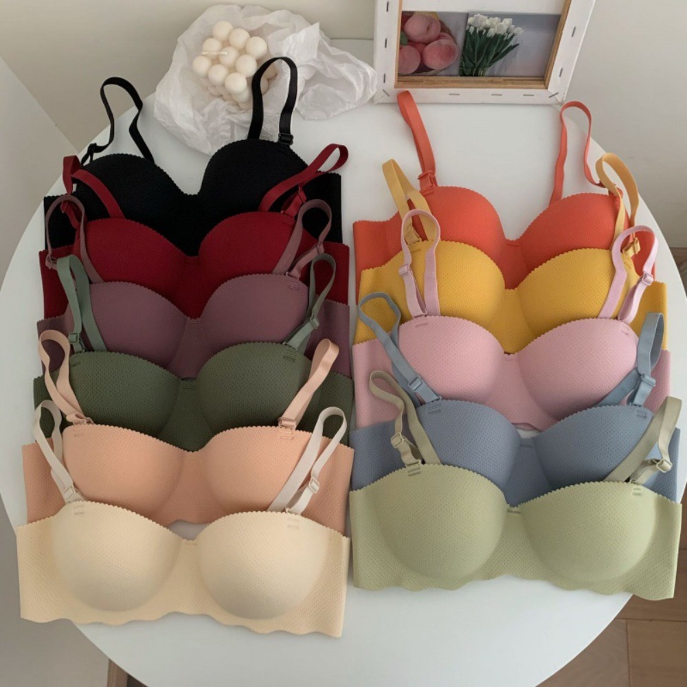 Wirefree Bra Comfort - Сексуальный комфортный бесшовный бюстгальтер ярких цветов,
