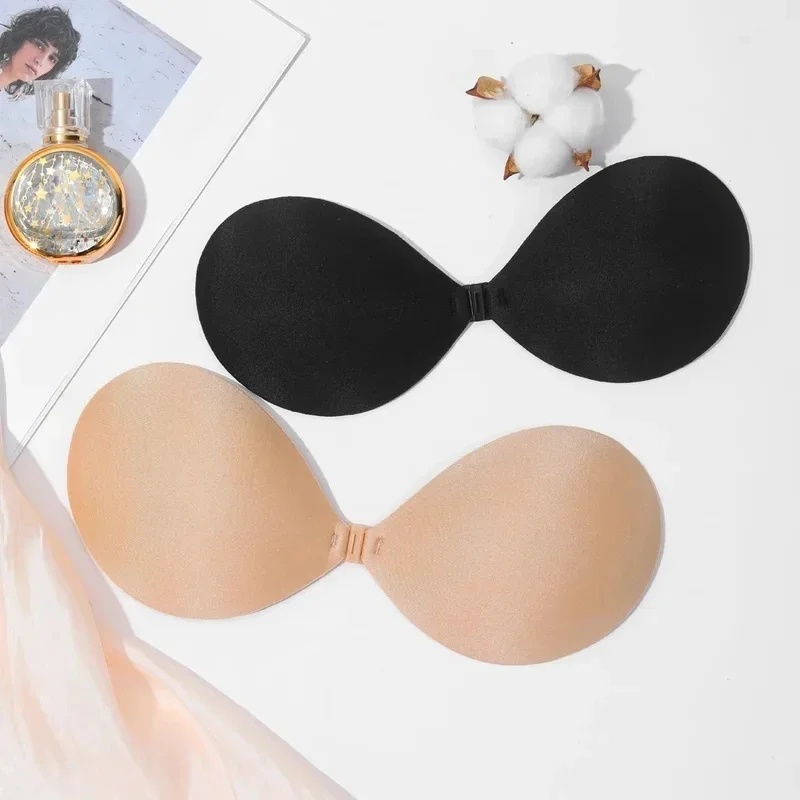 Strapless Bra Adhesive - 1/2/4 шт. Женский бюстгальтер-невидимка с эффектом