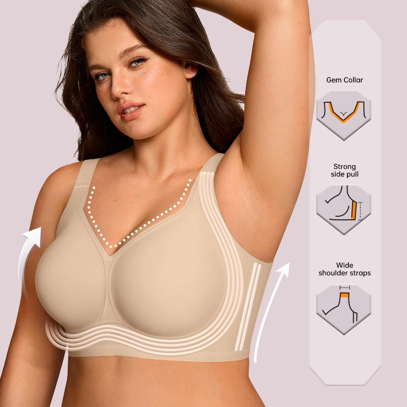 Бесшовный поддерживающий бюстг – обзор и цена Underwire Bra Padded