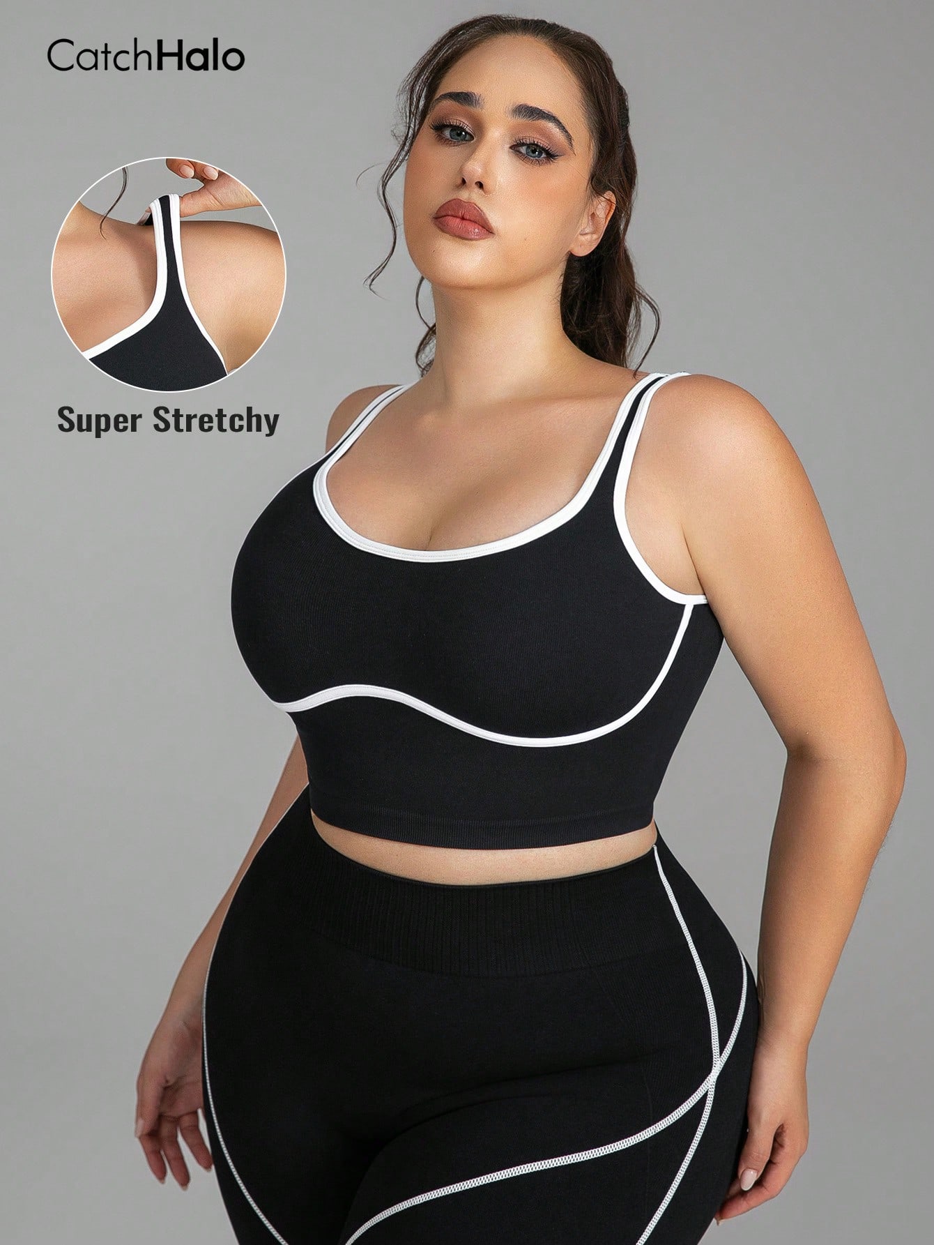 Женский бесшовный бралет больш – обзор и цена Sports Bra Racerback